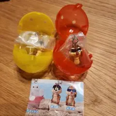 ディズニーキャラクターめじるしアクセサリーSummer　チップ&デール