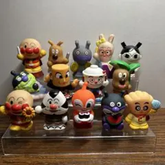 アンパンマン 指人形 ソフビ おもちゃ セット