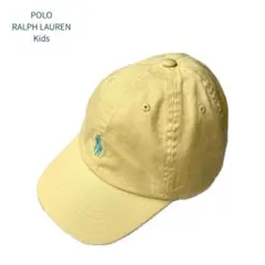 ラルフローレン キッズ 帽子 キャップ 黄色 ポニー