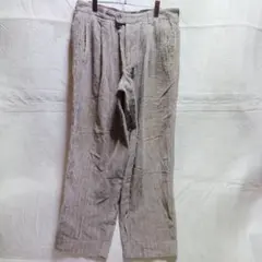 TRUSSARDI ストライプ コーデュロイ スラックス