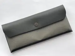 ポスタルコ　スナップペンケース　green gray