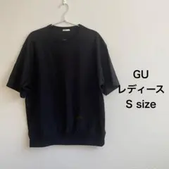 GU レディース 半袖 Tシャツ Sサイズ ブラック