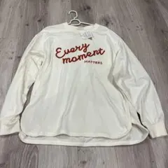 MY LITTLE WONDER 長袖Tシャツ ホワイト