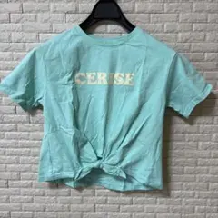 cocaコカキッズ　CERISE 半袖Tシャツ　裾絞り　140cm ガールのサムネイル
