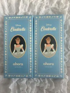 【ohora×Disney】セミキュアジェルネイルシール（シンデレラ）2セット