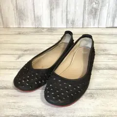 美品Vince Camuto フラットシューズ ブラック 24.5 - メルカリ