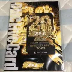 【非売品】ダーツライブカード　レア　クラシック　DMC DMC CLASSIC 2025 二次配布可テーマ付 ダーツライブカード