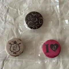 Q-pot.　缶バッチ 3個セット