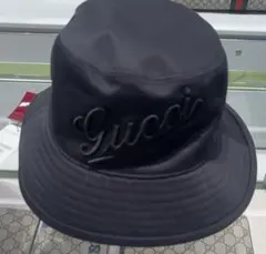 【未使用】GUCCI ブラック バケットハット M(58cm)／ブラック／メンズ 2026年最新】GUCCI メンズ ハットの人気アイテム - メルカリ