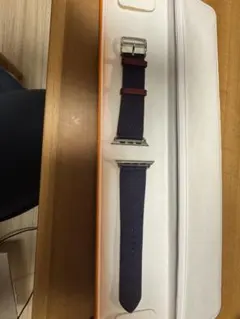 [mike様]Apple Watch エルメスネイビー/ルージュツイルジャンプ