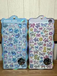 【正規品】ボンボンドロップシール　churukira バルーン　そらねこ