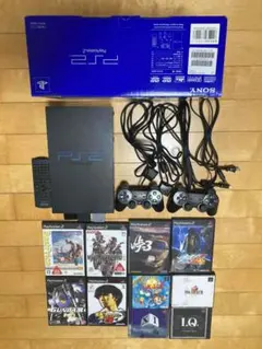 PlayStation 2 本体 ゲームソフト付き【動作良好】
