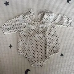 襟付きロンパース