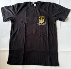 ロシア連邦 ФССП FSSP Tシャツ 黒 刺繍入り