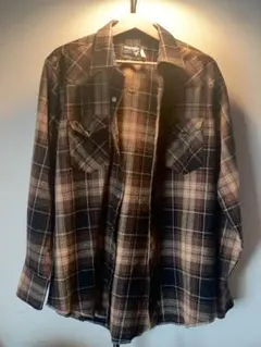 ネルシャツ　wrangler ラングラー