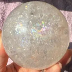 天然石　アイリス水晶　大玉　浄化 置物　魔除け 天然石 アイリス水晶 大玉 浄化 置物 魔除け - メルカリ
