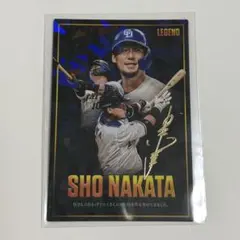 プロ野球チップス2026 レジェンドカード 中田翔 サイン入り箔押し