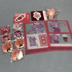 大妖怪 nqrse なるせ ローソン　缶バッチ　もぐもぐマスコットフィギュア等