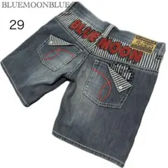 BLUEMOONBLUE ブルームーンブルー ハーフパンツ 29 Y2K デニムのサムネイル