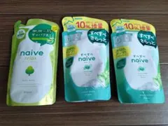 naive ボディソープ 3個セット　詰め替え　グリーンフローラルのサムネイル