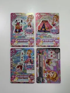 劇場版アイカツ！ ドリーミークラウン 4장 세트