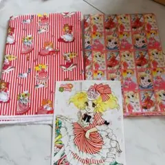キャンディキャンディ生地 2枚セット　おまけ付　　　35