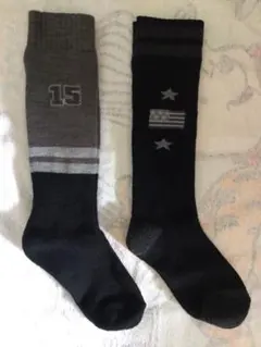 【新品】男児⭐︎厚手⭐︎ ハイソックス　総パイル　19-21　2足　靴下　暖かい　冬