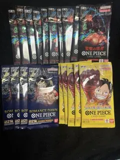 新品未開封　ワンピースカード　絶版パックセット