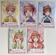 五等分の花嫁　一番くじ　H賞 バースデイイラスト イラストボードスタンドセット