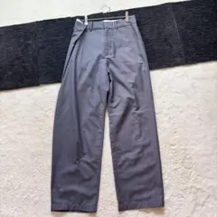 【オルドット】1 グレー パンツ スラックス 仕事着 オフィス カジュアル
