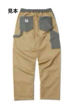 世田谷ベース　コットン ペインターパンツ オリーブ×ベージュ　M