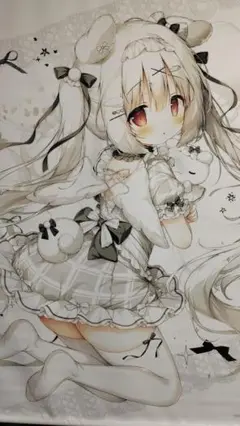 桃豆こまもち B2 タペストリー こぼねちゃん 桃豆こまもち B2 タペストリー こぼねちゃん - メルカリ