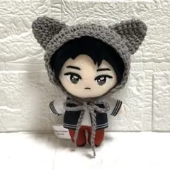 ③GiGO限定JO1 マスコット 金城碧海 キツネ耳ボンネット ネコ耳