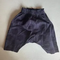 水玉　サルエルパンツ　90 ネイビー