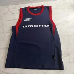 清潔感◎ UMBRO メンズ L ノースリーブ タンクトップ ネイビー スポーツのサムネイル