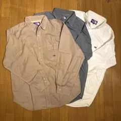 ノースフェイス パープルレーベル シャツ3点 L
