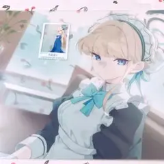 ブルアカ 一番くじ K賞 トキ クリアポスター クリアカード