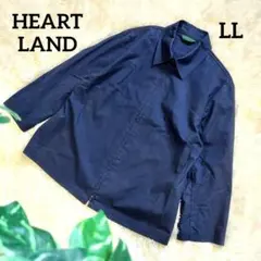 ハートランド ジャケット スプリングコート ジップアップ 長袖 上着