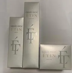 ジュレリッチ　エタン化粧水乳液フェイスクリームセット　おまけ付き。のサムネイル