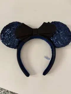 ミッキー耳カチューシャ ネイビー