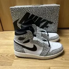 Jordan 1 High OG White Cement ホワイトセメント