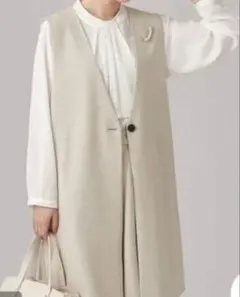 SHOO-LA-RUE ベスト ジレ ベージュ 入園式