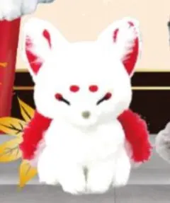 タイトー限定　ういろう　ちょコンと九尾のキツネコンパクトJBぬいぐるみ　狐