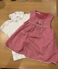 ファミリア ワンピース&ブラウス　80 女の子　リアちゃん