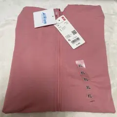 UNIQLO エアリズムUVカットメッシュパーカー L ピンク