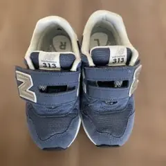 New Balance 313 キッズシューズ ネイビー ブルー 17.5cm