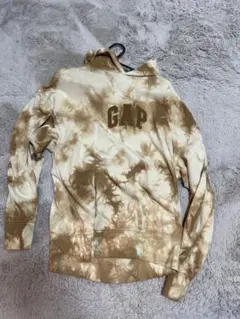 GAP ベージュ系タイダイパーカー