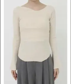 アシンメトリー ニット