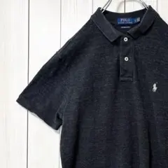 ポロ ラルフローレン ポロシャツ 半袖 シャツ ポニーロゴ 刺繍ロゴ L
