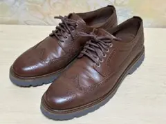 【極美品27.0cm】Cole Haan ブラウン ウィングチップ